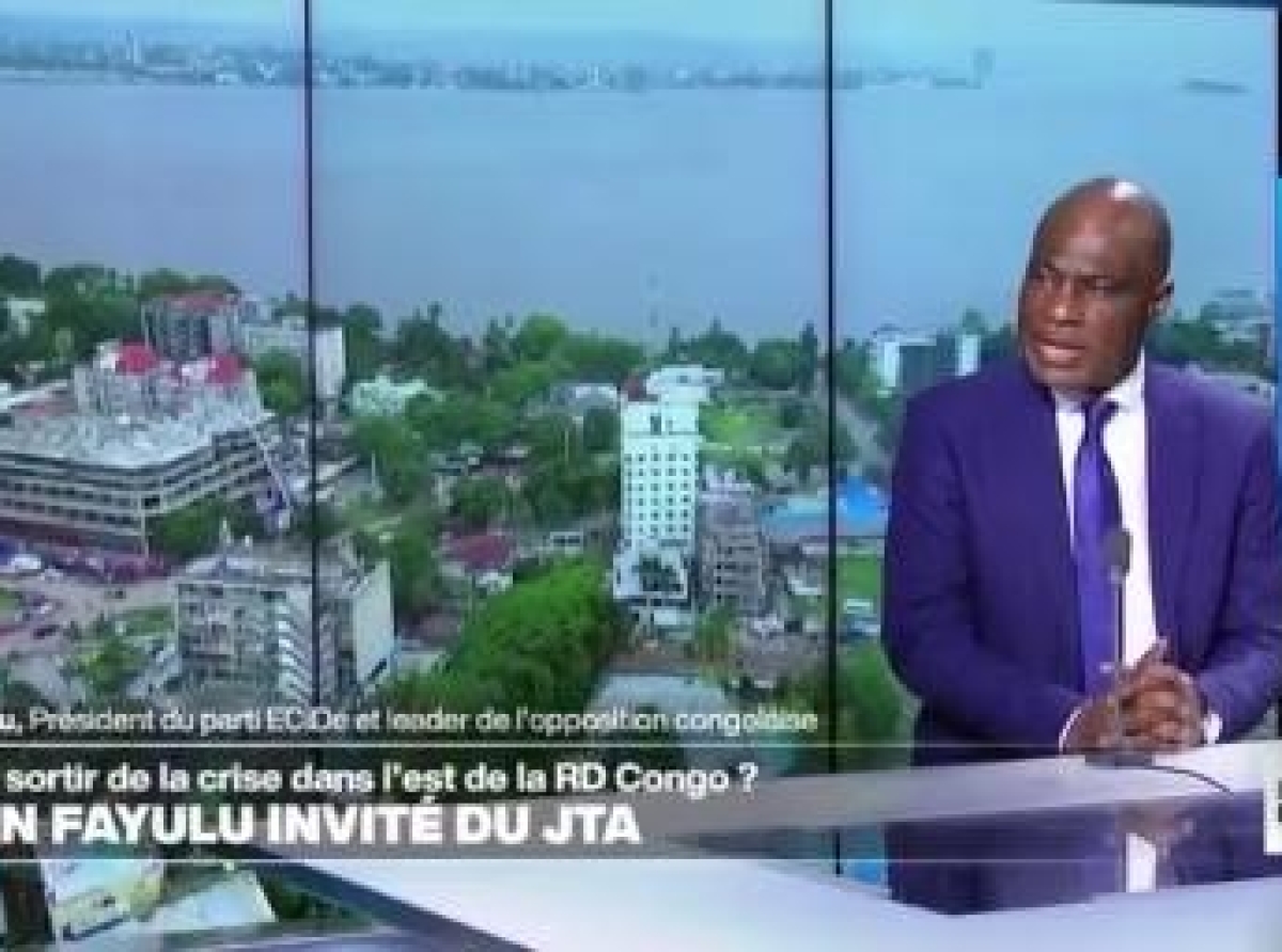 Sur France 24, RDC : Martin Fayulu se dit prêt à signer avec Tshisekedi sous condition !